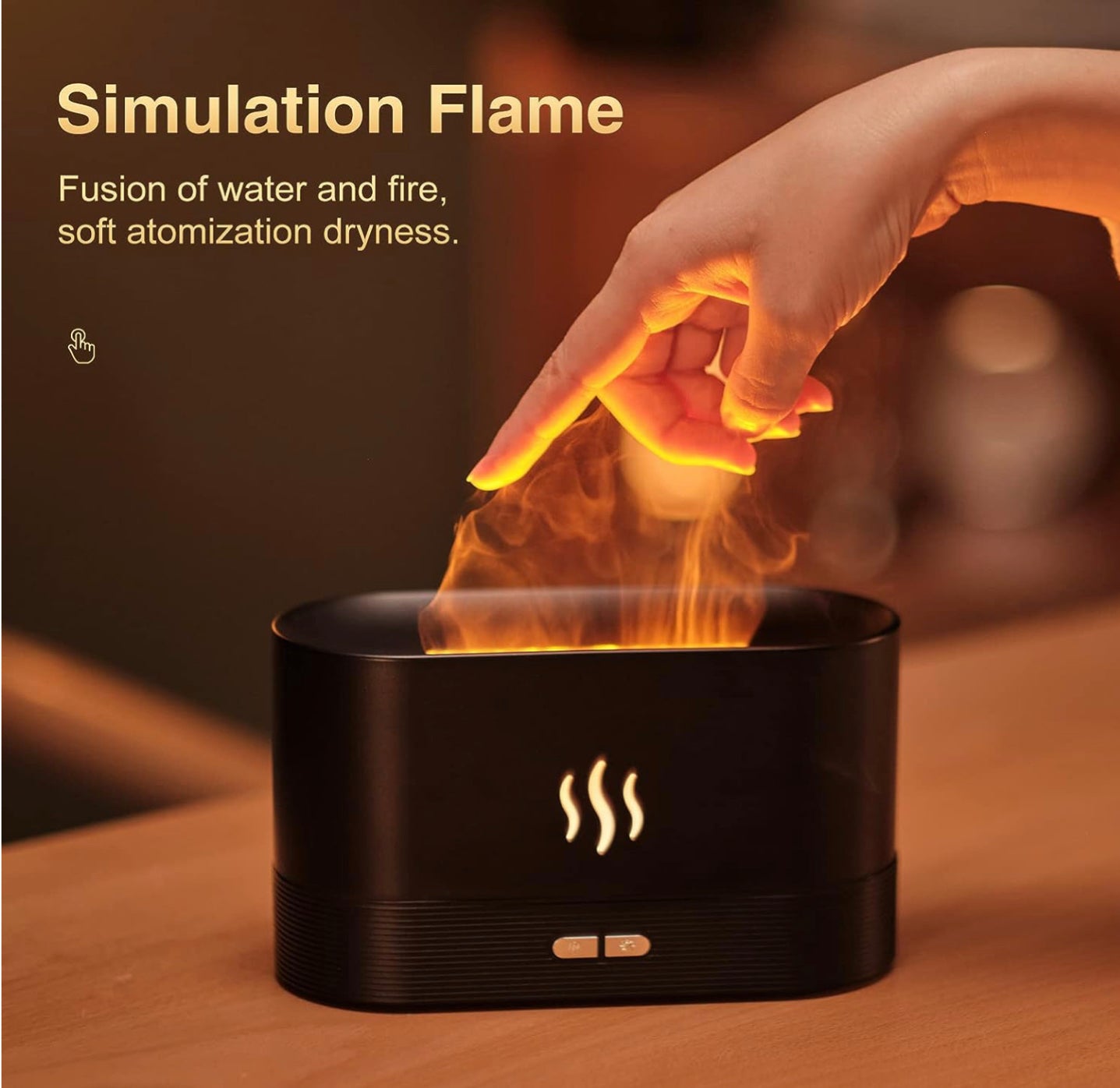 3D Simulation Flame Humidifier